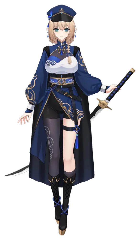 温之九，斩鬼少女立绘