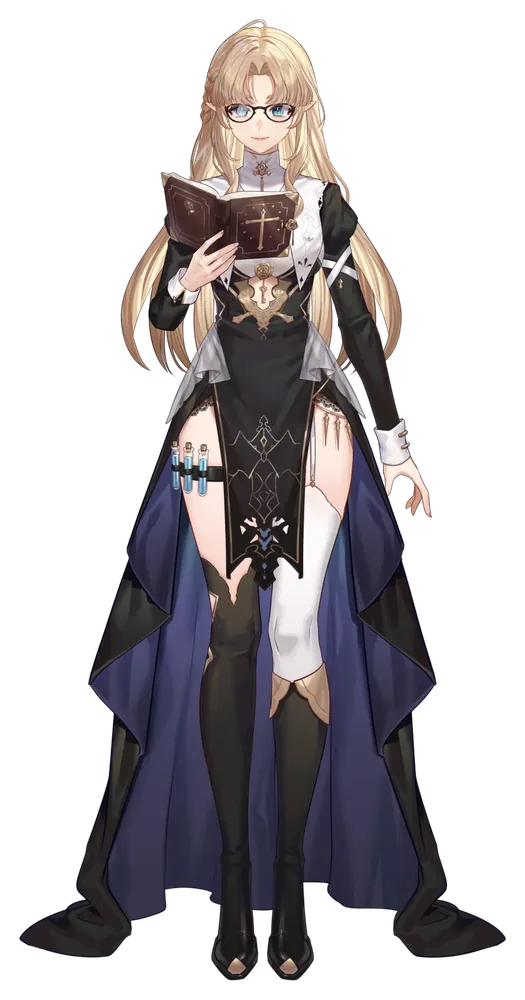 温之九，神视修女 1立绘