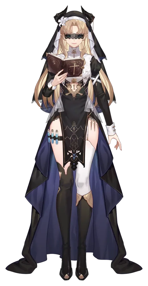 温之九，神视修女 2立绘